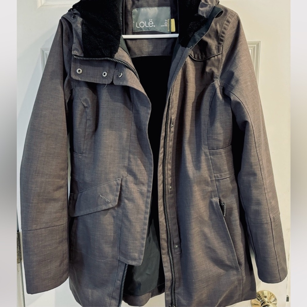 Lole Masella Hooded Coat Waterproof Insulated Jacket Size S